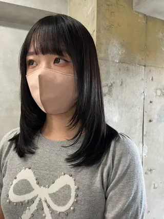 セミロング anon Loemのヘアスタイル