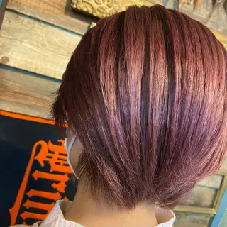 ショート カラー RuBell所属・川崎 かなでのヘアスタイル