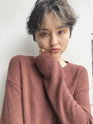 ショート PALAN K-Beauty SHINJUKU所属・“ミニモ最高評価獲得 “代表"Kohei"のヘアスタイル