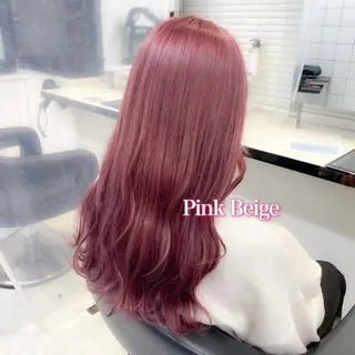 ロング カラー 💘Risa💘/ミ ルクティ/ハイトーンのヘアスタイル