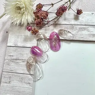 ネイル ⭐︎休業中の練習⭐︎ JNA認定講師髙橋のネイルデザイン