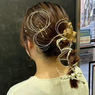 ヘアアレンジ ヘアセット･ネイル 🎀あんりん🎀のヘアスタイル