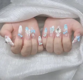 ネイル Lee Nails チップ長さだし専門店のネイルデザイン