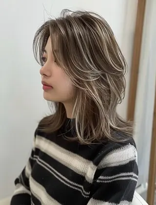 カラー MODEK's松原店 みかのヘアスタイル