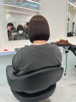 ミディアム カラー ブリーチボブNo.1 🥇/KOHEIのヘアスタイル