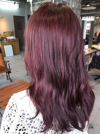 ロング カラー 代表 中島貴志のヘアスタイル