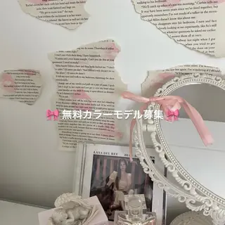 カラー 透明感カラー୨୧ 松山理桜🩰˖ ࣪⊹のヘアスタイル