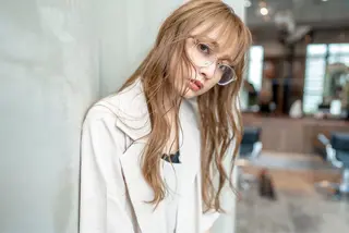 セミロング カラー HAVANA MIZUKIのヘアスタイル