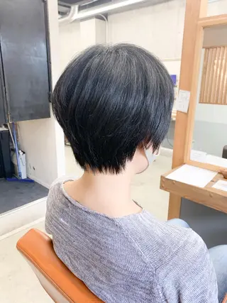 ショート カラー パーマ ヘアアレンジ メンズ キッズ ネイル マツエク・マツパ 角床直哉 カラーカットNO 1のヘアスタイル