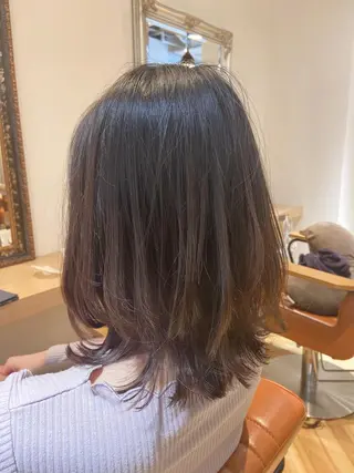 ミディアム ✨髪質改善/透明感✨ 西野　陽のヘアスタイル