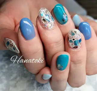 ネイル Hanatoki所属・菅原 千明のネイルデザイン