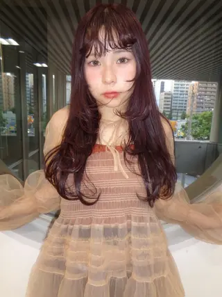 カラー カラー特化🎀/ 艶カラー🫧渋谷のヘアスタイル