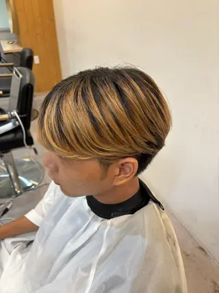 メンズ EXCIA京橋店(旧名LANCE TOKYO京橋)所属・EXCIA/メンズ 縮毛矯正/田中和希のヘアスタイル