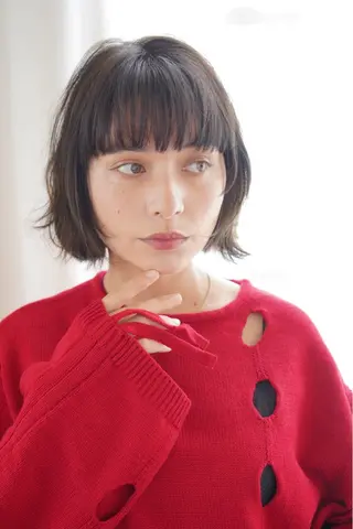ミディアム Hair Make powderのヘアスタイル