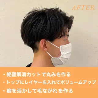 メンズ BIRTH by happiness所属・【ニュアンスパーマ】 西岡拓海のヘアスタイル