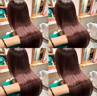ロング カラー 透明感×髪質改善× エクステそうまのヘアスタイル