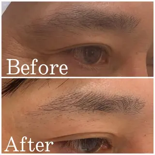 メンズ アイブロウ 銀座メンズ専門🖤 小島奈々のヘアスタイル