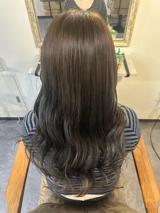 カラー Sherry/R 三川町　木村祐里奈のヘアスタイル