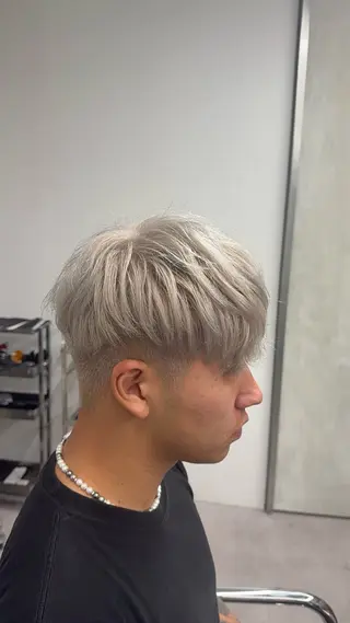 ショート カラー メンズ HAVANA 渋谷所属・渋谷/パーマ/メンズ /フェード/千尋のヘアスタイル