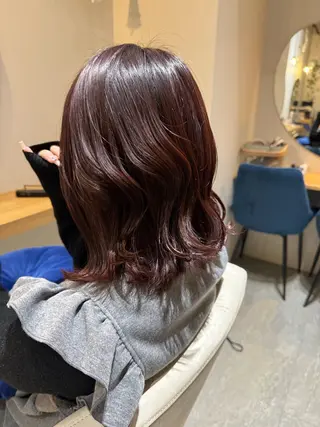 ミディアム 《PARAGO緑橋》 内田美結のヘアスタイル