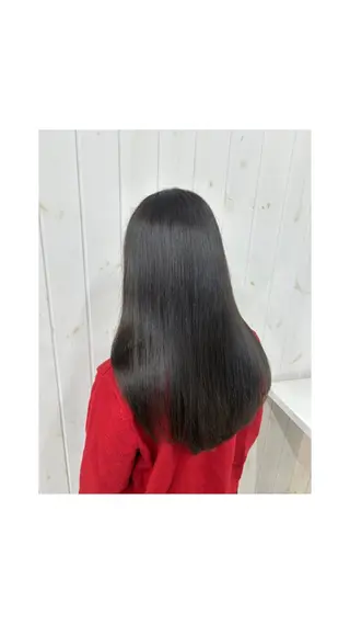 カラー てるい かほのヘアスタイル