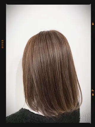 セミロング カラー 相武台ショート特化 💐川崎希💐のヘアスタイル