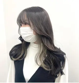 ロング カラー パーマ ヘアアレンジ メンズ キッズ nico TOKYO 渋谷所属・ブリーチ　ハイトーン 特化🌈フジタハルキのヘアスタイル