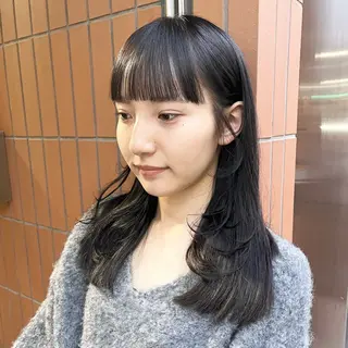 ロング カラー channel所属・Natsumi ❤︎のヘアスタイル