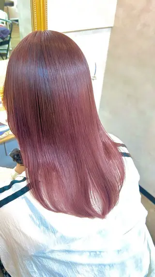 ミディアム 🌼髪質整形& 艶カラー🌼珠理のヘアスタイル