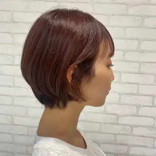 ショート カラー ノンダメージサロンBonheur銀座並木通り店所属・ULTOWA/銀座 ERIのヘアスタイル