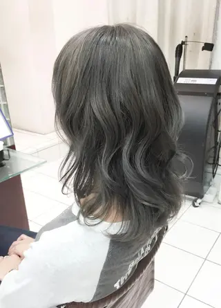 ショート カラー モテ髪透明感❤️ デイズヘアカラーのヘアスタイル