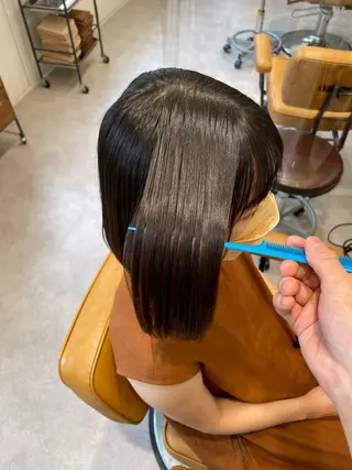 セミロング パーマ モデル募集中 限定料金/中西晴香のヘアスタイル