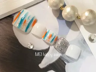 ネイル 北浦和 自爪育成ケアのネイルデザイン