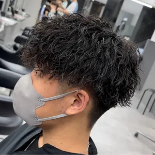 パーマ メンズ OVARL by apish所属・【メンズパーマ】 横田結希のヘアスタイル