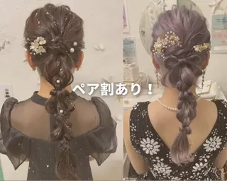 ヘアアレンジ 似合わせヘア🪄 可愛くて安い♡ここあのヘアスタイル