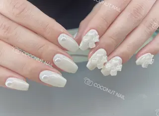 ネイル 神田 ココナッツのネイルデザイン