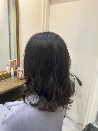 ミディアム 丸みショート/新宿 /みづき🐏のヘアスタイル