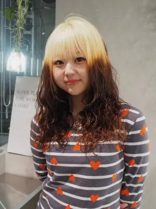 ロング カラー レイヤー/艶カラー/ KIHO🥥︎のヘアスタイル