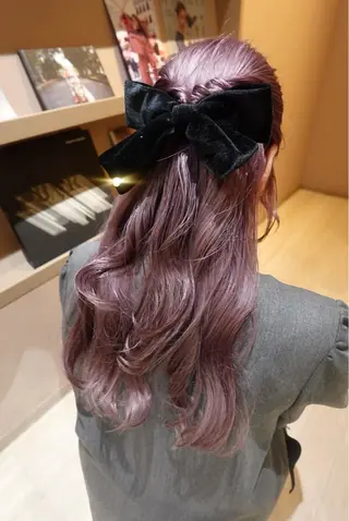 ロング カラー ramphy 加藤 美羽のヘアスタイル