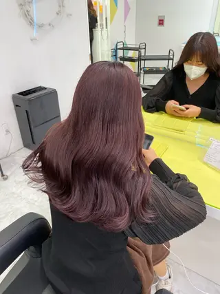 ロング カラー 透明感/艶髪/💖 トレンドスタイル💖のヘアスタイル