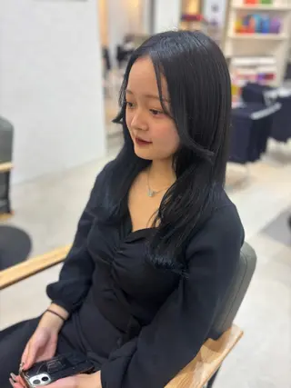 セミロング CIEL大名店所属・Aujua認定サロン Chikaのヘアスタイル