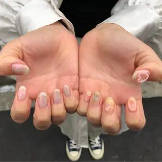 ネイル ゆびノさき茨木店 ニュアンス/アートのネイルデザイン