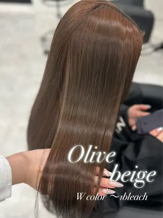 ロング カラー 上品モテヘア🩶 karen🩶のヘアスタイル