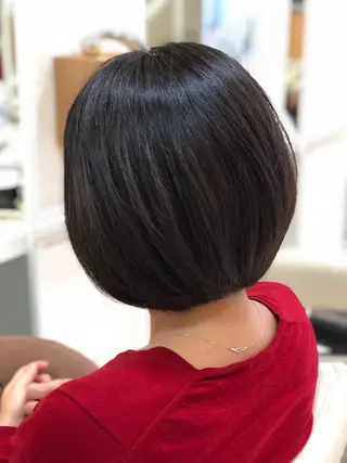 ショート カラー 🌈ぷる艶カラー🌈 髪質改善👑柳沼尚貴のヘアスタイル