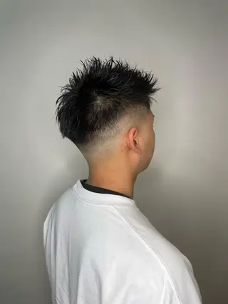 メンズ Le'a所属・渋谷/フェード/ 國分 翔のヘアスタイル