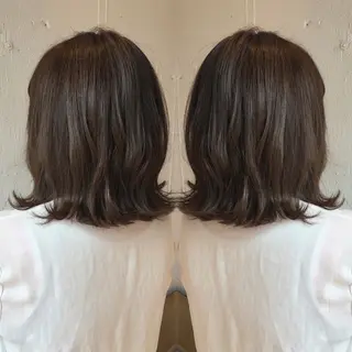 ミディアム あらき ちさとのヘアスタイル