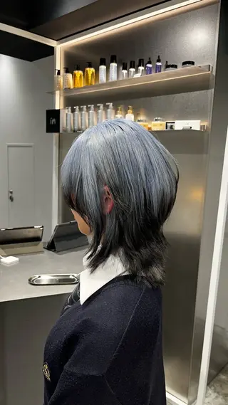 カラー 姫夏 /ハイトーン艶髪🎀のヘアスタイル