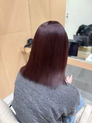 ミディアム 吉澤 愛心のヘアスタイル