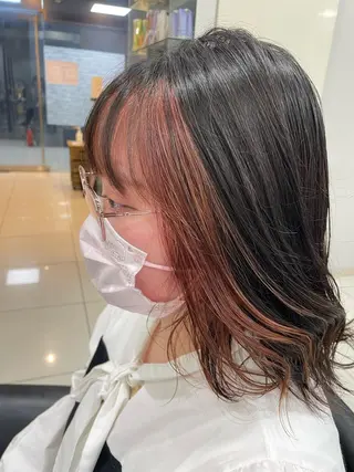 カラー 🌈デザインカラー MISAKI🐰のヘアスタイル