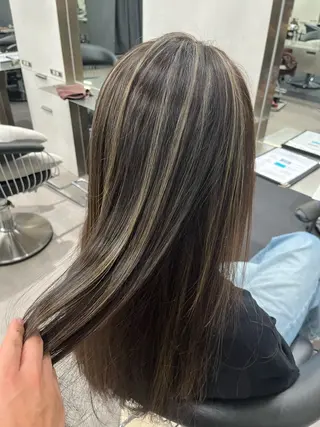 カラー 傷ませないカラー✨ 鶴見/菅谷光哉のヘアスタイル